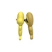 chick sloth shaped natural latex teether